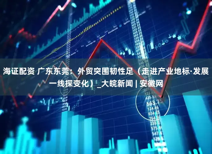 海证配资 广东东莞：外贸突围韧性足（走进产业地标·发展一线探变化）_大皖新闻 | 安徽网